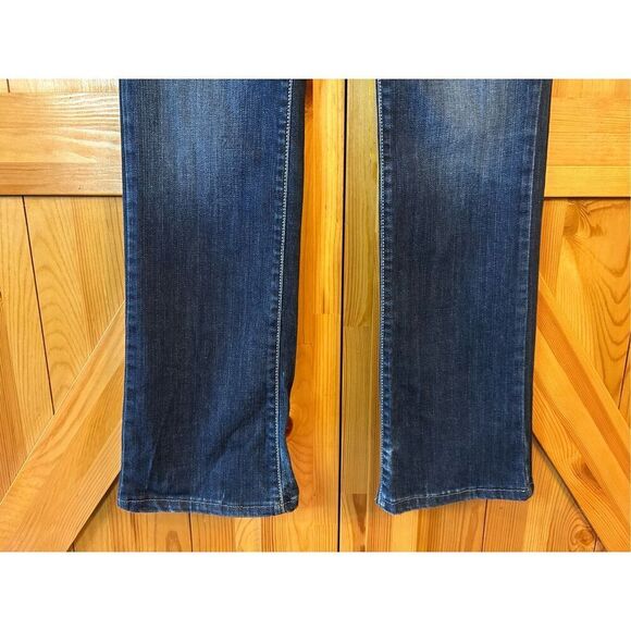 Cambio Peaches Easy Kick Stretch Jeans Size 8 Distressed (8696) - Picture 2 of 11
